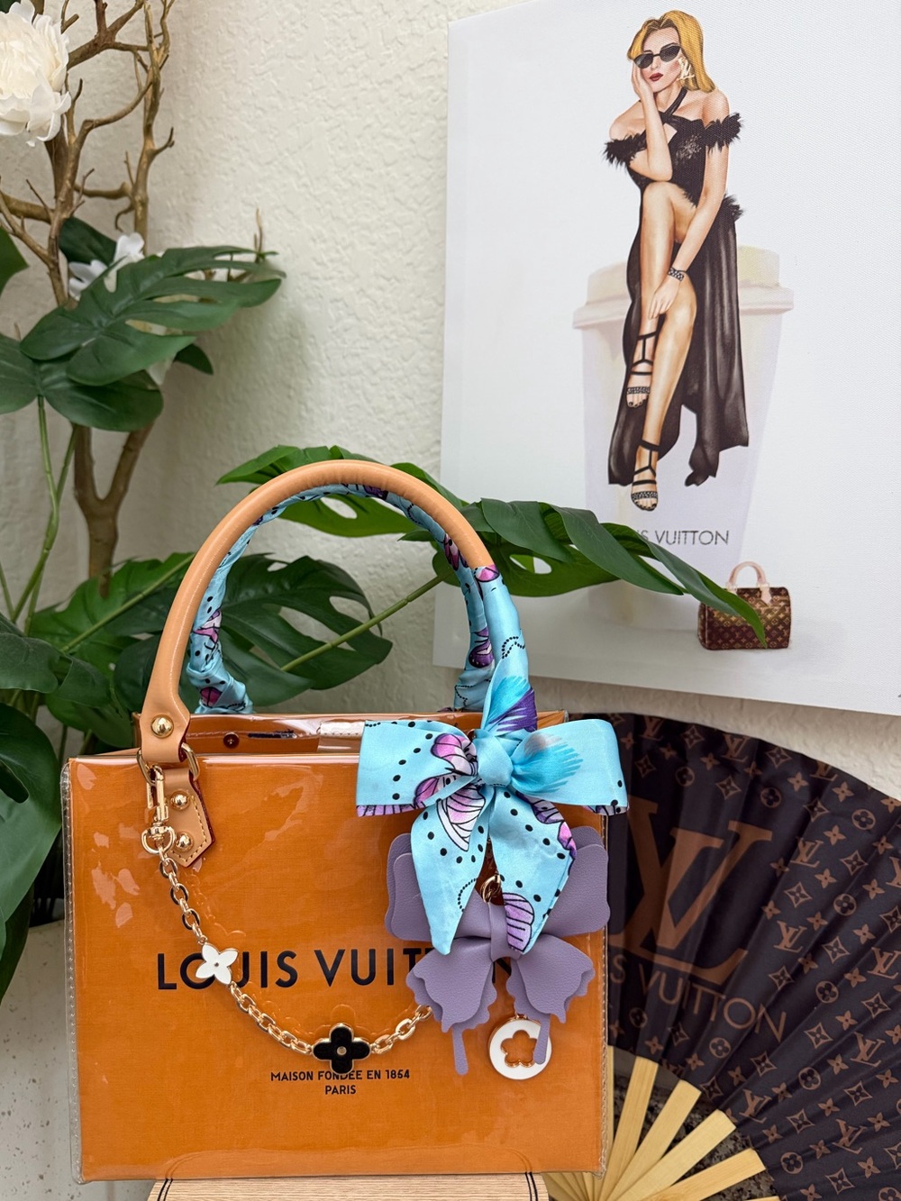 🩵💜🩵Louis Vuitton Gift Bag Tote🩵💜🩵